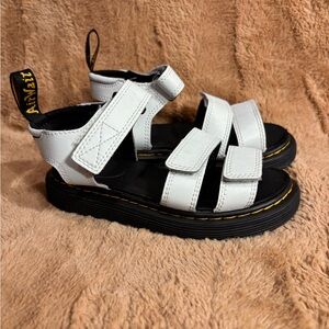 Dr. Martens White Kids Sandals